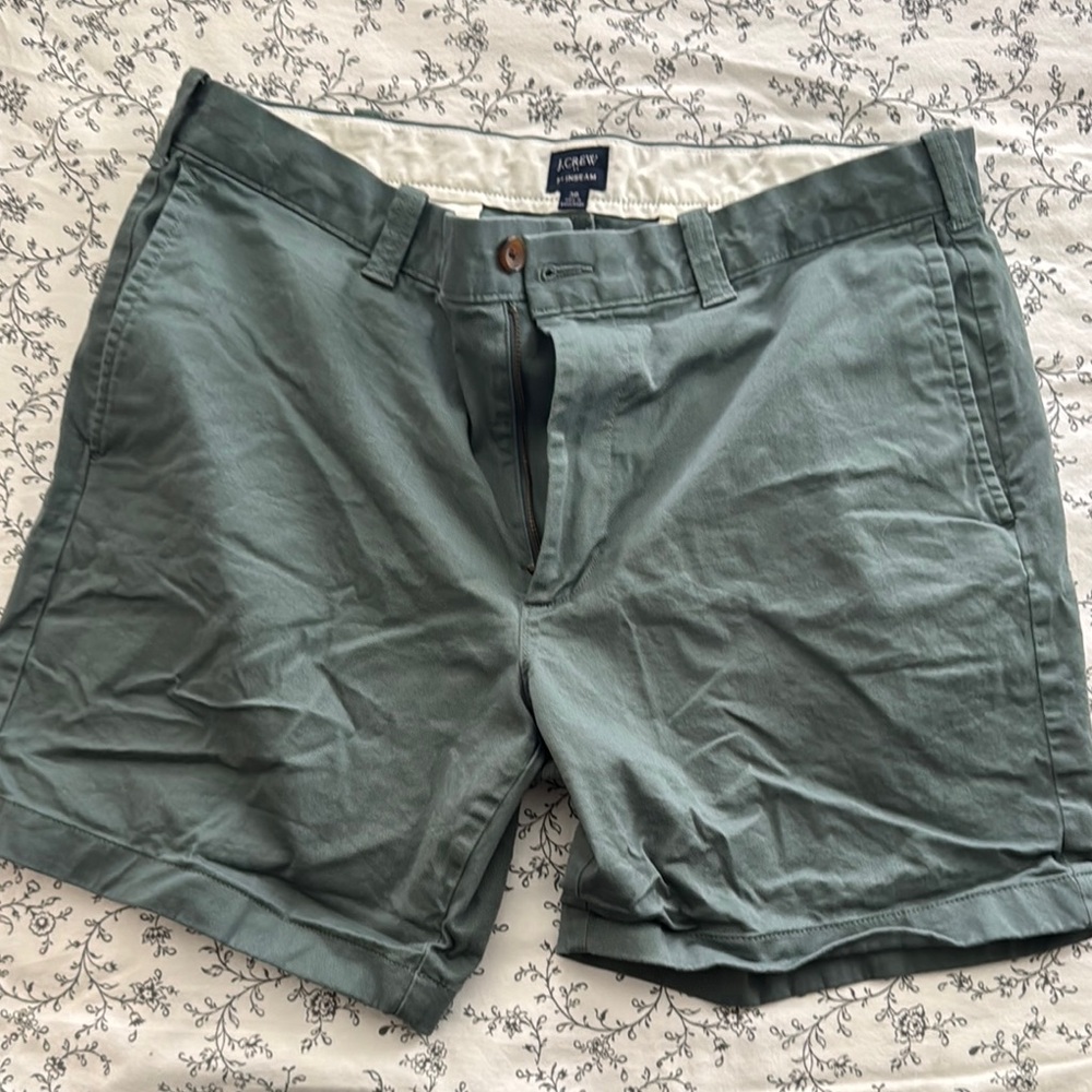 J. Crew Men's Green Shorts